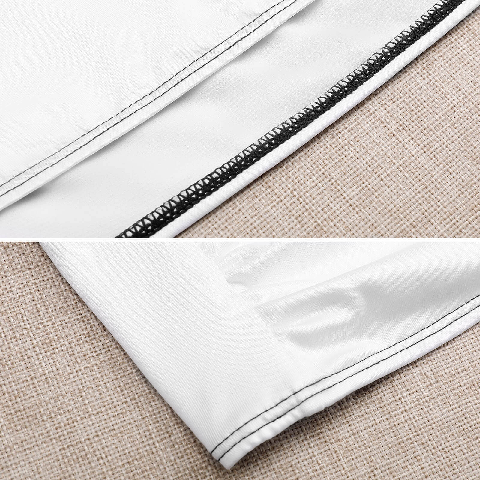 White wrap chest top, polyester jersey fabric detail, Inkedjoy fashion.