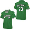 Green mesh football jersey with "Yorktowns 23" print, V-neck design, sports apparel