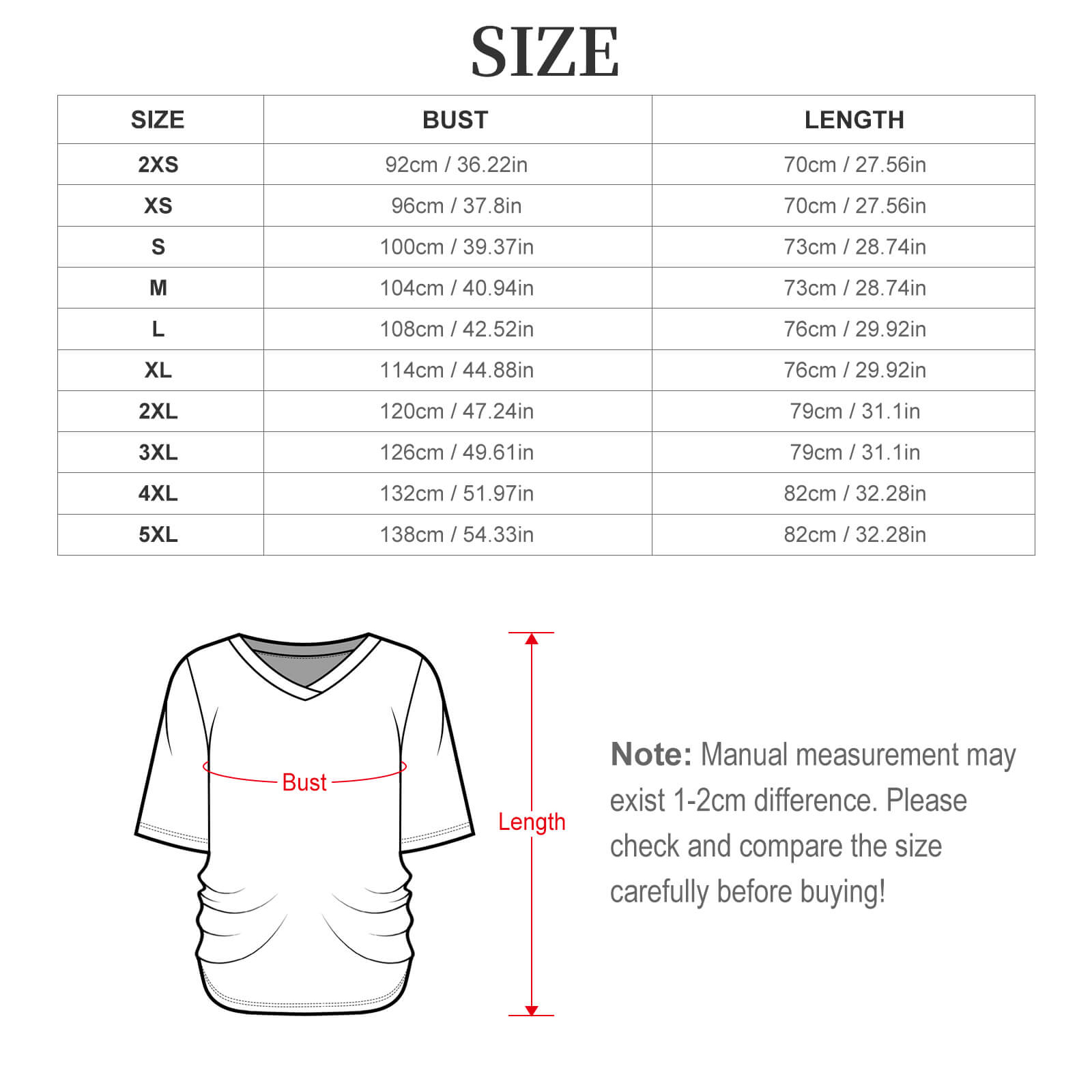 print on demand T-shirt