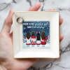Personalized Friends Jewelry Dish Christmas Gift with Sisters Design