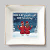 Personalized Friends Are Good For The Soul Jewelry Dish - Christmas Gift