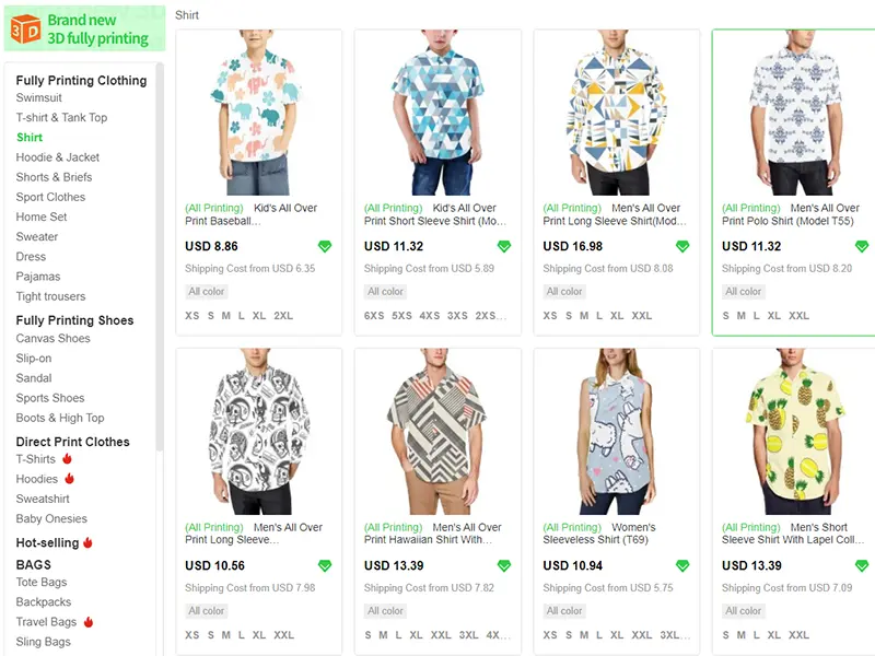 Create Your Own Custom Hawaiian Shirts & Shorts - Print on Demand &  Fulfillment Service