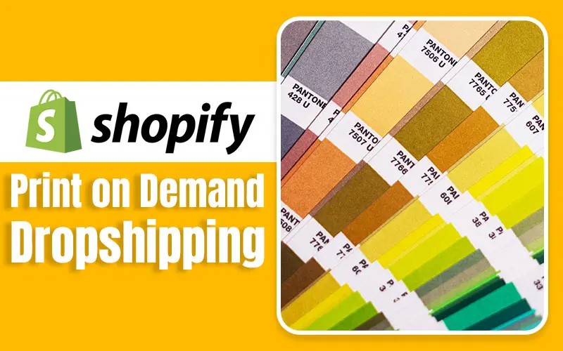 impressão sob demanda dropshipping shopify