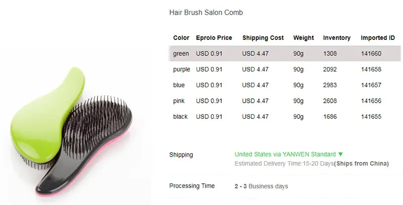 dropshipping hair