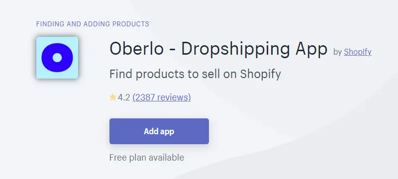 Oberlo review