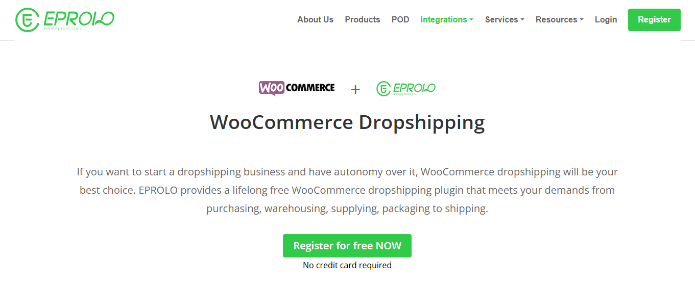 Connecting WooCommerce dropshipping with EPROLO to automate order fulfillment.