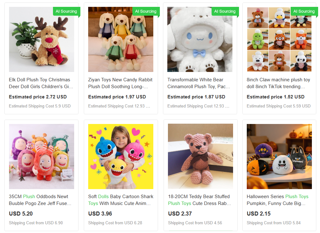 Plush Toys and Dolls