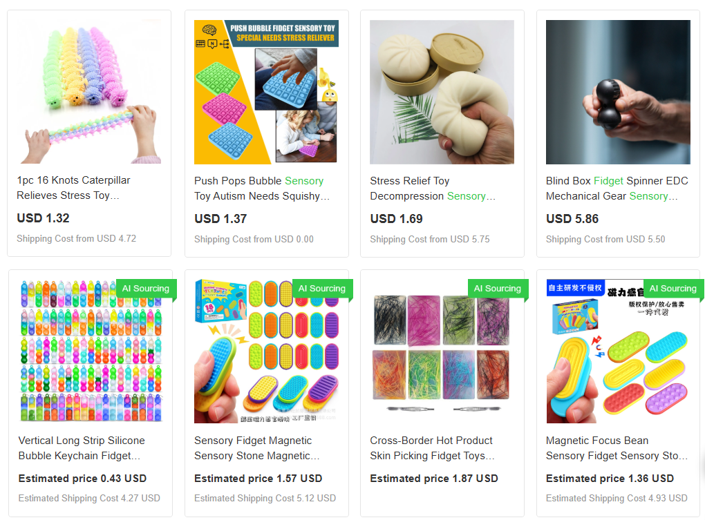 Fidget and Sensory Toys