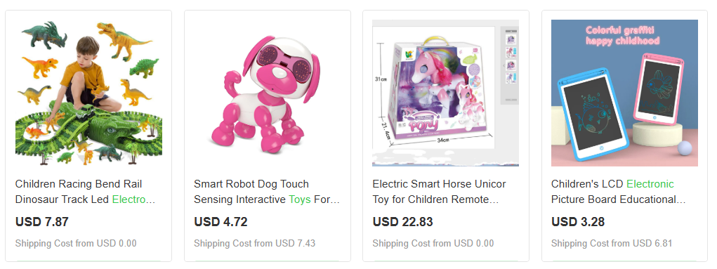 Electronic toys
