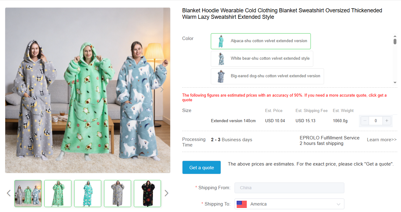 Wearable Blanket Hoodies