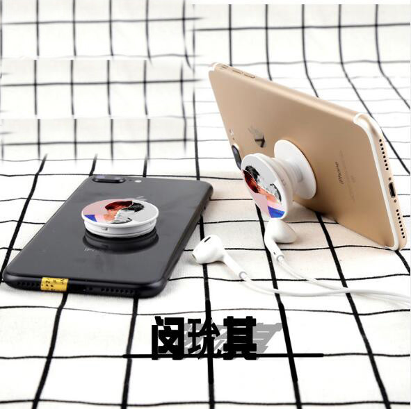 7BD3860C0B77C46EB760ADBF29EDBB49.jpg Electronics - BTS Round Airbag Mobile Phone Bracket Universal Lazy Car Telescopic Bracket Expanding Bracket Phone Mount Ring Holder