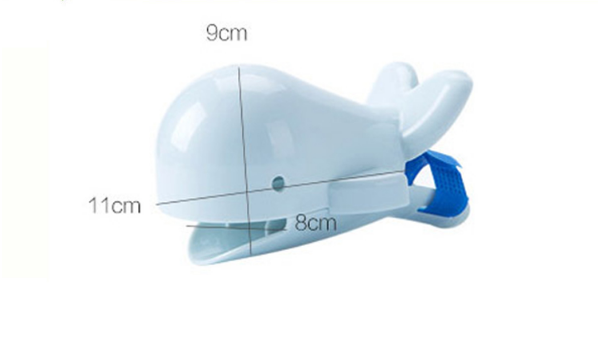 Dolphin Delight: Adorable Bathroom Faucet Extender for Kids - Baby Sunflower