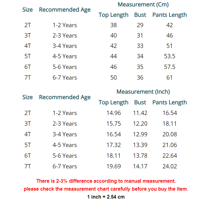 Ladies T Shirt Measurement Chart