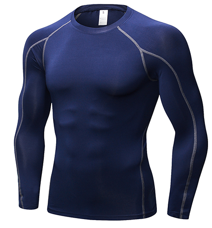 The shirt is ideal for SSport Shirt K12-Quick Dry Men's Compression Sports Shirt-5.png