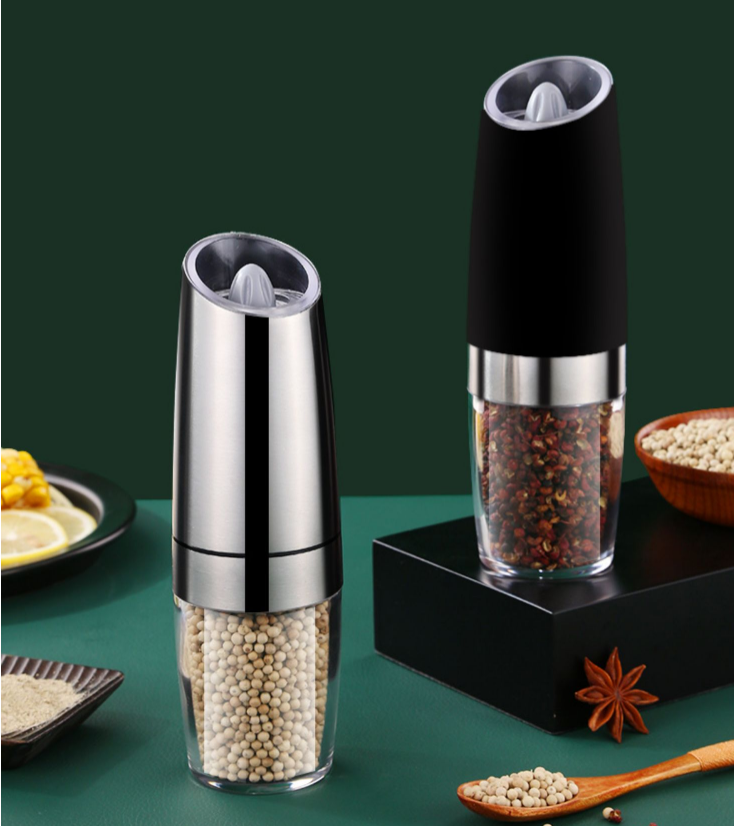 Electric Stainless Steel Automatic Gravity Induction Salt and Pepper G