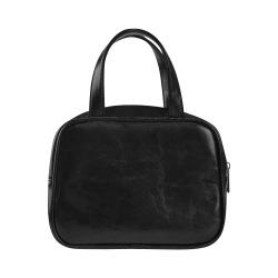Leather Top Handle Handbag (Model 1662)