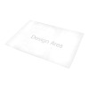 Azalea doormat showcasing plush sponge material with "Design Area" text, perfect for indoor use.