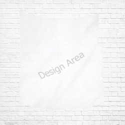Cotton Linen Wall Tapestry 51"x 60"