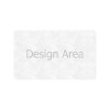 White doormat with Design Area text, for customization. 30x18 inch, plush and sponge material.