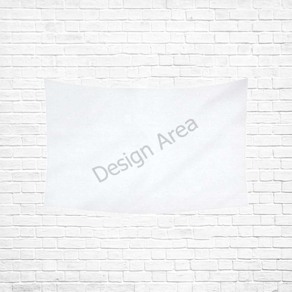 Cotton linen wall tapestry design area, customizable decor, 80x60 inch, for Inkedjoy.