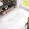 30x18 inch custom doormat with design area, perfect for home decor.