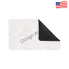 USA-made rubber doormat, features a non-slip backing and design, perfect for indoor or outdoor use.