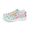 Kid's Model 020 Sneakers with Floral Print Flywire Upper