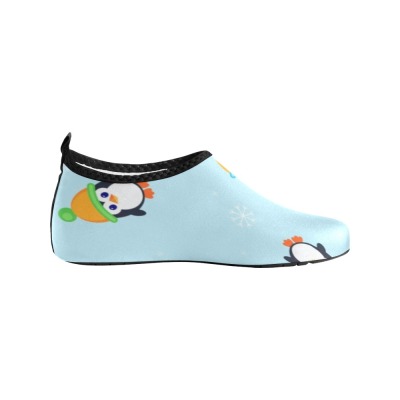 Kid's Aqua Shoes with Penguin Design, lightweight, breathable, for kids