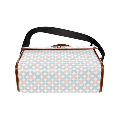 Model 1641 Waterproof Canvas Bag with Geometric Pattern
