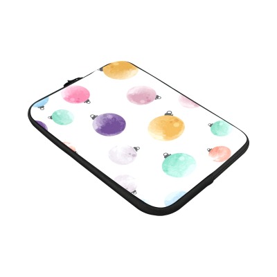 Classic Microsoft Surface Pro 3/4 sleeve with watercolor pattern, water-resistant neoprene, double zipper