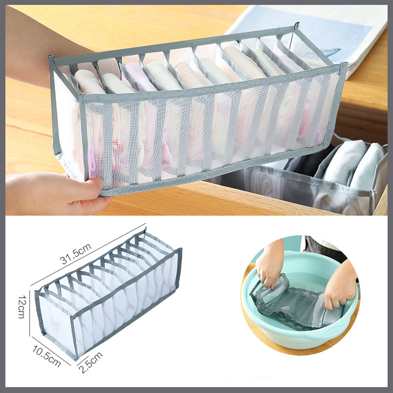 Bedroom dresser drawer with loose socks and underwear piled together