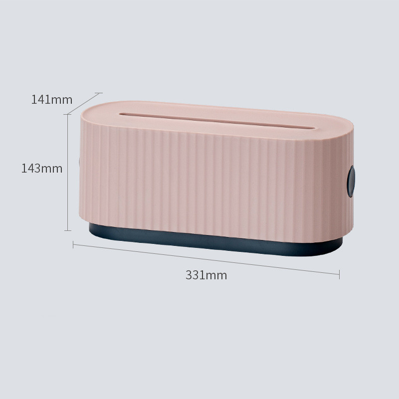 Close view of ribbed matte body with ventilation openings on the housing