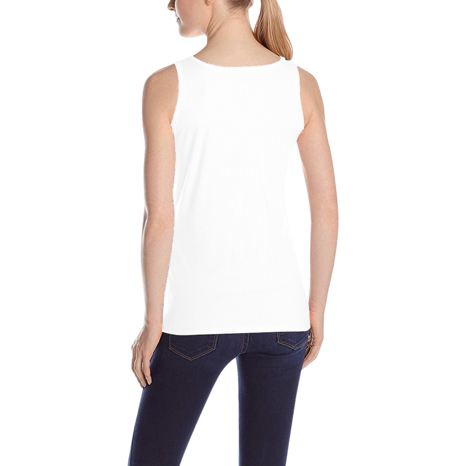 Gildan Women's White Tank Top, Cotton, Slim Fit for Activities