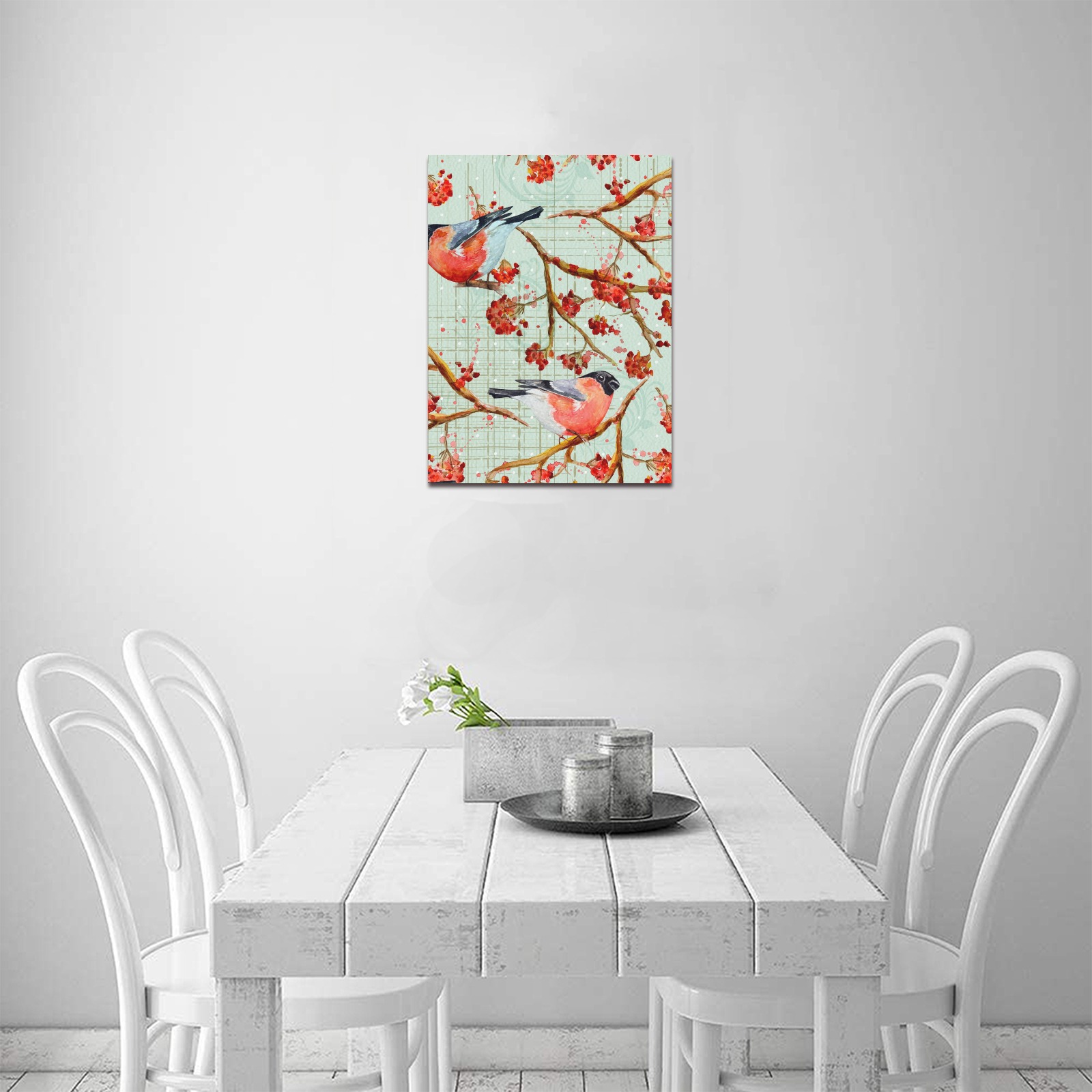 12x16 Floral Canvas Print, Made in USA, for home decor