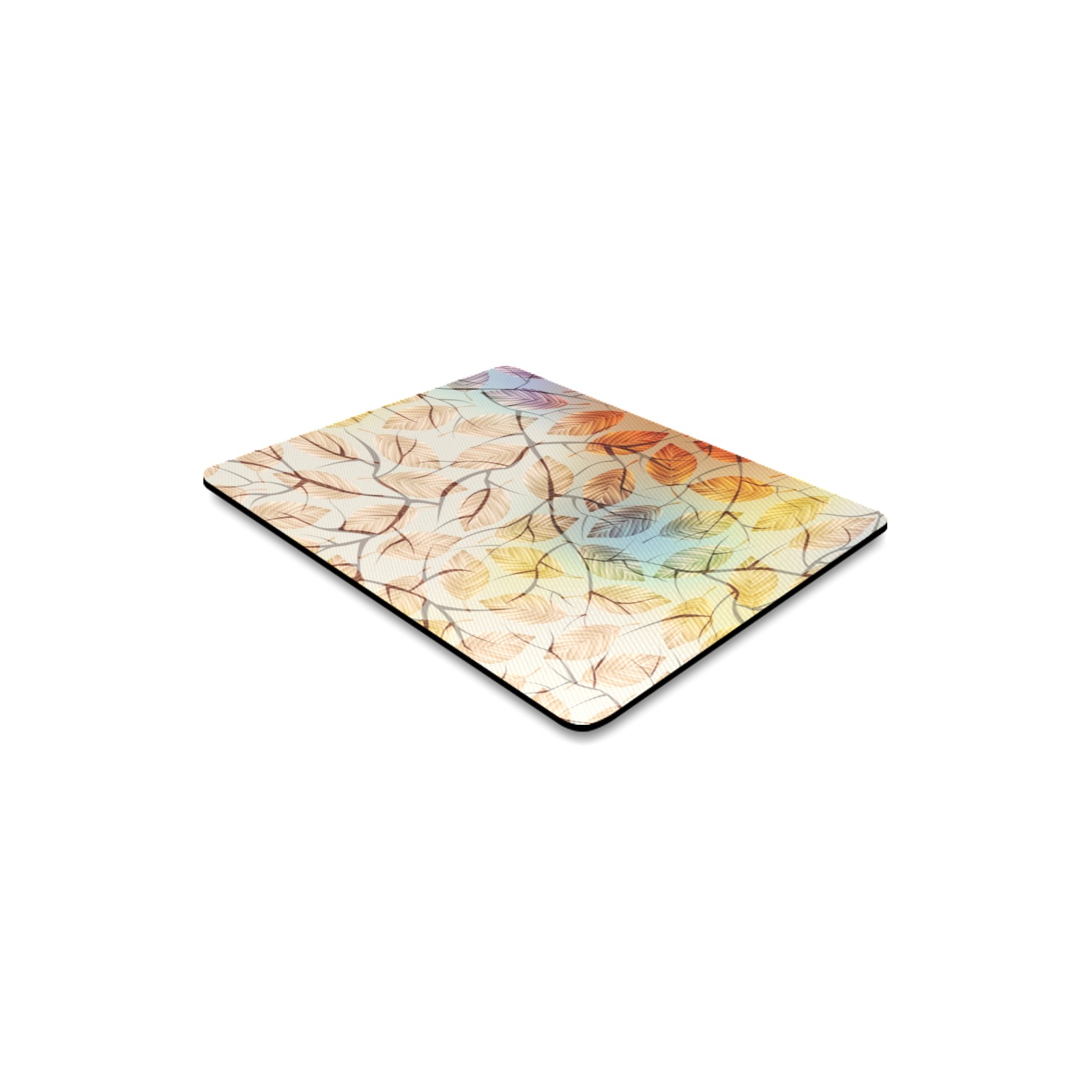 Rectangle mousepad with artistic abstract design, cloth cover, rubber base, USA made, 9.84" x 7.87"