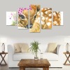5-Piece Canvas Wall Art Prints, unframed, ideal for living room and bedroom decor. Featuring abstract design.