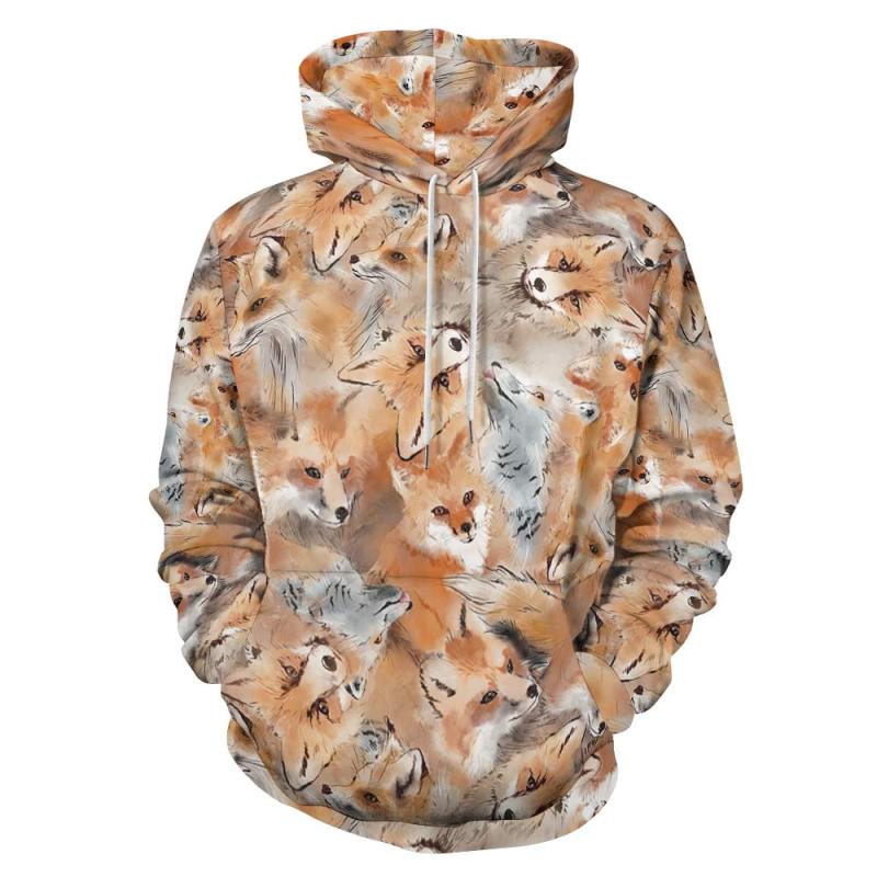 Men's all over print hoodie featuring a unique pattern, USA size