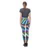 Women's All-Over Leggings (Model L01) featuring a vibrant geometric pattern, perfect for workouts or stylish wear.