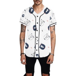 Men's All Over Print Baseball Jersey (T50)