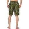 Men's Swim Trunk (Model L21) in green camouflage, ideal for sports and recreation activities.