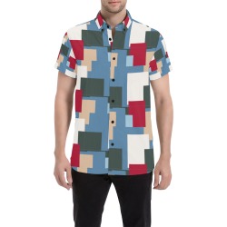 Men's All Over Print Shirt (Model T53)