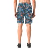Men's L20 beach shorts: all-over print, elastic, relaxed fit, for beach.