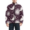 Men's Lightweight Bomber Jacket (Model H41) with Celestial Print
