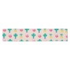 Thickiy Ronior Table Runner with Cactus Pattern, 14x72 inches