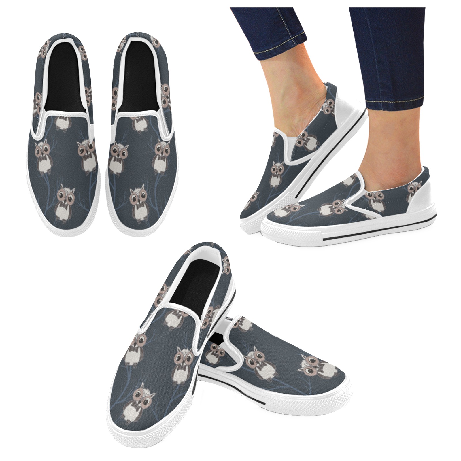 print on demand Canvas Shoes