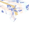 120" x 60" Polyester Tablecloth with butterfly pattern, suitable for dining and parties