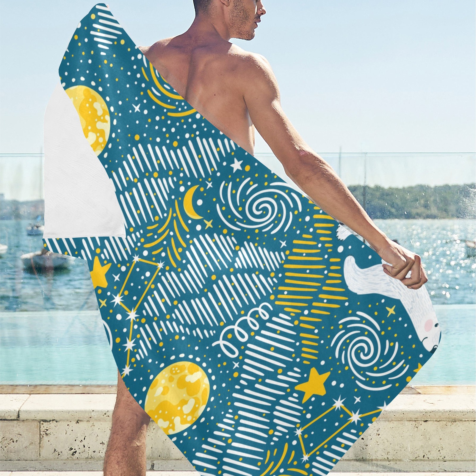 Beach Towel  Suede 30"x 60"