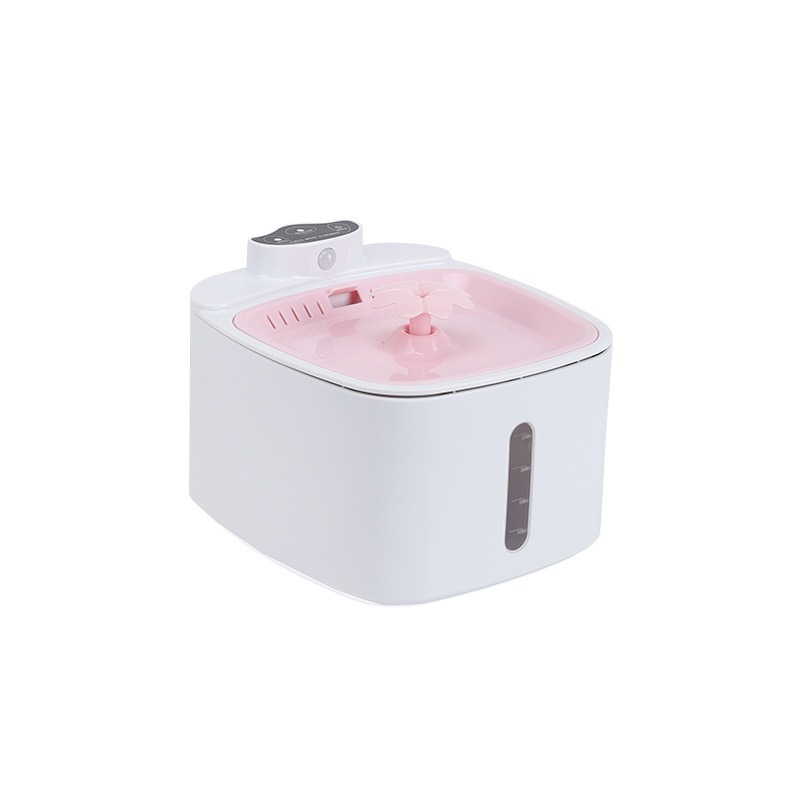 Wireless intelligent induction charging pet water dispenser with large capacity circulating