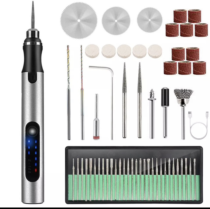 Mini electric carving pen mini electric grinding and polishing machine marking number pen lithium