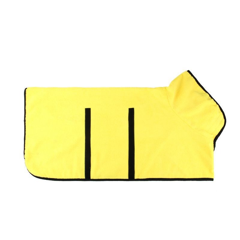 Material wrapped waist ultra-fine fiber absorbent quick drying thickened bath cat and dog cleaning